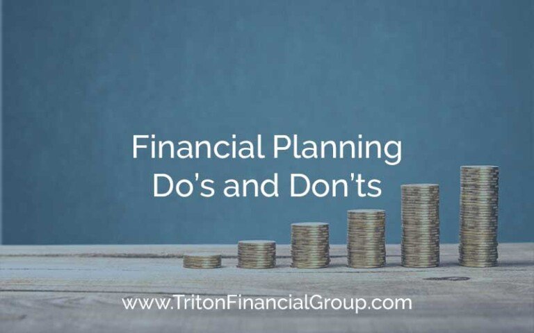 Financial Planning Do's and Don'ts